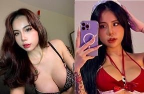 สาวเซ็กซี่โชว์ร่างของเธอบนเครือข่ายสังคมออนไลน์
