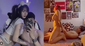 น้องสาวสวยชอบเล่นม้ากับเพื่อนคนอื่น ๆ