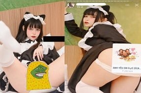 สาวสวยพูดคุยเรื่องละเอียดอ่อน