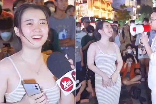Hoang Nhan Chi Linh มีร่างกายที่ใหญ่และมีอารมณ์อ่อนไหวมาก